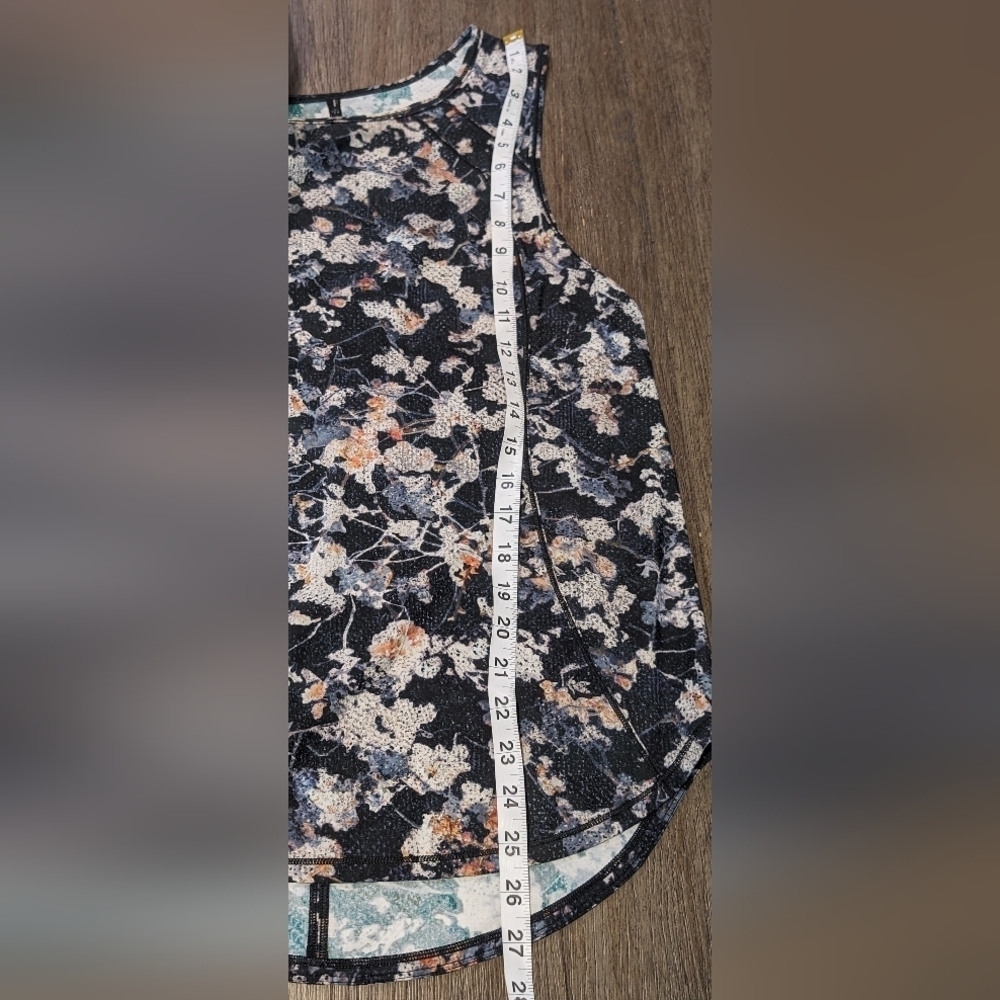 Lululemon Sculpt Tank Top Spring Bloom Multi Floral Print Athletic Workout Gym - Picture 7 of 11